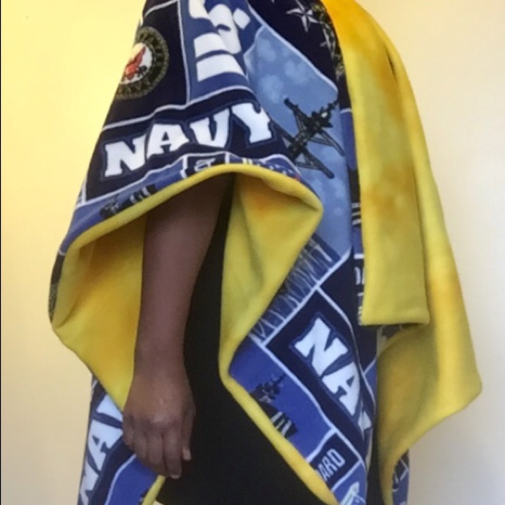 Military Themed Fleece Capes - Picture 5 of 8